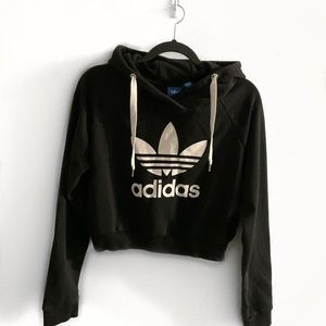Adidas Cropped Hoodie